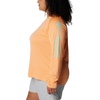 image:imageColumbia Womens Tidal Tee II Long Sleeve HoodieBright NectarMint Cay Logo