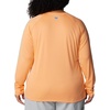 image:imageColumbia Womens Tidal Tee II Long Sleeve HoodieBright NectarMint Cay Logo
