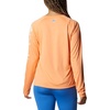 image:imageColumbia Womens Tidal Tee II Long Sleeve HoodieBright NectarWhite Logo