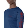 image:imageColumbia Womens Tidal Tee II Long Sleeve HoodieBright NectarWhite Logo