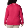 image:imageColumbia Womens Tidal Tee II Long Sleeve HoodieCactus Pink Key West Logo