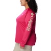 image:imageColumbia Womens Tidal Tee II Long Sleeve HoodieCactus Pink Key West Logo