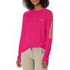 image:imageColumbia Womens Tidal Tee II Long Sleeve HoodieCactus Pink Key West Logo