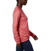 image:imageColumbia Womens Tidal Tee II Long Sleeve HoodieCarbon HeatherRed Spark Logo