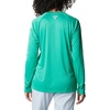 image:imageColumbia Womens Tidal Tee II Long Sleeve HoodieCircuit HeatherWhite Logo