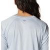 image:imageColumbia Womens Tidal Tee II Long Sleeve HoodieCirrus Grey HeatherWhite Logo