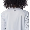 image:imageColumbia Womens Tidal Tee II Long Sleeve HoodieCirrus GreyOcean Blue Logo
