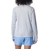image:imageColumbia Womens Tidal Tee II Long Sleeve HoodieCirrus GreyOcean Blue Logo