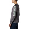 image:imageColumbia Womens Tidal Tee II Long Sleeve HoodieCity GreyNew Mint Logo