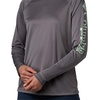 image:imageColumbia Womens Tidal Tee II Long Sleeve HoodieCity GreyNew Mint Logo