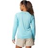 image:imageColumbia Womens Tidal Tee II Long Sleeve HoodieClear BlueWhite Logo