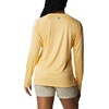 image:imageColumbia Womens Tidal Tee II Long Sleeve HoodieCocoa Butter HeatherWhite Logo