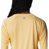 image:imageColumbia Womens Tidal Tee II Long Sleeve HoodieCocoa Butter HeatherWhite Logo