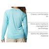 image:imageColumbia Womens Tidal Tee II Long Sleeve HoodieCocoa ButterSalmon Logo
