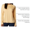 image:imageColumbia Womens Tidal Tee II Long Sleeve HoodieCocoa ButterWhite Logo