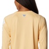 image:imageColumbia Womens Tidal Tee II Long Sleeve HoodieCocoa ButterWhite Logo