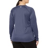 image:imageColumbia Womens Tidal Tee II Long Sleeve HoodieCollegiate Navy HeatherWhite Logo