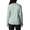image:imageColumbia Womens Tidal Tee II Long Sleeve HoodieCool Green HeatherWhite Logo