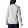 image:imageColumbia Womens Tidal Tee II Long Sleeve HoodieCool Grey HeatherWhite Logo