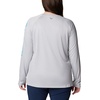 image:imageColumbia Womens Tidal Tee II Long Sleeve HoodieCoral GlowWhite Logo