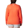 image:imageColumbia Womens Tidal Tee II Long Sleeve HoodieCorangeLight Coral Logo