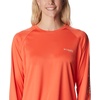 image:imageColumbia Womens Tidal Tee II Long Sleeve HoodieCorangeLight Coral Logo