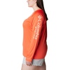 image:imageColumbia Womens Tidal Tee II Long Sleeve HoodieCorangeLight Coral Logo