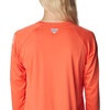 image:imageColumbia Womens Tidal Tee II Long Sleeve HoodieCorangeLight Coral Logo