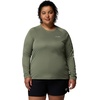 image:imageColumbia Womens Tidal Tee II Long Sleeve HoodieCypress HeatherDark Stone Logo