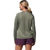 image:imageColumbia Womens Tidal Tee II Long Sleeve HoodieCypress HeatherDark Stone Logo