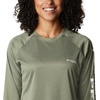 image:imageColumbia Womens Tidal Tee II Long Sleeve HoodieCypress HeatherWhite Logo