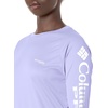 image:imageColumbia Womens Tidal Tee II Long Sleeve HoodieFairytaleWhite Logo