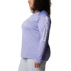 image:imageColumbia Womens Tidal Tee II Long Sleeve HoodieFairytaleWhite Logo