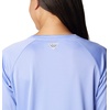 image:imageColumbia Womens Tidal Tee II Long Sleeve HoodieFairytaleWhite Logo
