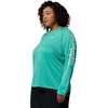 image:imageColumbia Womens Tidal Tee II Long Sleeve HoodieGlaze GreenWhite Logo