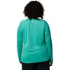 image:imageColumbia Womens Tidal Tee II Long Sleeve HoodieGlaze GreenWhite Logo