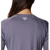 image:imageColumbia Womens Tidal Tee II Long Sleeve HoodieGranite PurpleStone Logo