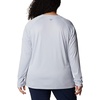 image:imageColumbia Womens Tidal Tee II Long Sleeve HoodieGreen MambaWhite Logo