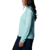 image:imageColumbia Womens Tidal Tee II Long Sleeve HoodieGulf StreamWhite Logo