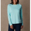 image:imageColumbia Womens Tidal Tee II Long Sleeve HoodieGulf StreamWhite Logo
