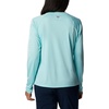 image:imageColumbia Womens Tidal Tee II Long Sleeve HoodieGulf StreamWhite Logo