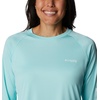 image:imageColumbia Womens Tidal Tee II Long Sleeve HoodieGullfoss GreenWhite Logo