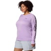 image:imageColumbia Womens Tidal Tee II Long Sleeve HoodieHydrangeaBlack Logo