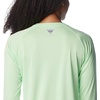 image:imageColumbia Womens Tidal Tee II Long Sleeve HoodieKey WestPeach Fizz Logo