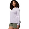 image:imageColumbia Womens Tidal Tee II Long Sleeve HoodieLavender Pearl HeatherWhite Logo
