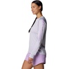 image:imageColumbia Womens Tidal Tee II Long Sleeve HoodieLavender PearlHydrangea Logo