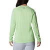 image:imageColumbia Womens Tidal Tee II Long Sleeve HoodieLime Glow HeatherGulf Stream Logo