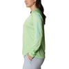 image:imageColumbia Womens Tidal Tee II Long Sleeve HoodieLime Glow HeatherGulf Stream Logo