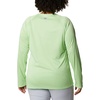 image:imageColumbia Womens Tidal Tee II Long Sleeve HoodieLime Glow HeatherGulf Stream Logo