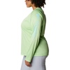 image:imageColumbia Womens Tidal Tee II Long Sleeve HoodieLime Glow HeatherGulf Stream Logo